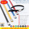 Ball-lock Type Polyester Coated Colored 304, 316 Stainless Steel Self-locking Cable Ties Versatile Metal Zip Ties supplier