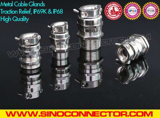 China Brass Cable Glands (Cord Grips) IP68 &amp; IP69K with Metal Cable Clamp supplier