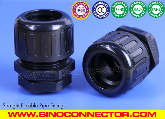 Polyamide IP68 Waterproof Straight Fittings for Flexible Conduits