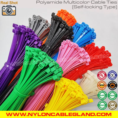 Eco-Friendly Heavy Duty Nylon PA Plastic Cable Ties (Cable Straps / Tie Straps) for Wire Management