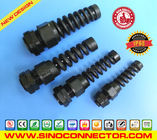Standard Type (Divided Type) IP68 Plastic Insulated Cable Glands PG7-PG21 with Spiral Flex & Bend Protector