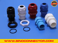 Cable Gland IP68 Plastic Synthetic Non-Metallic with Elongated PG or Metric Thread for Thick Enclosure