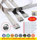 SCT Series 316, 304 Stainless Steel Cable Tie Metallic Zip Tie Strap with Ball Lock 100-1000mm x 7.9mm