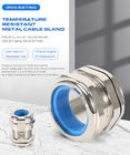 Copper Brass Metallic PG Cable Glands (Cord Grips) IP68 with Heat Resistant Blue Silicone Seals & O-rings