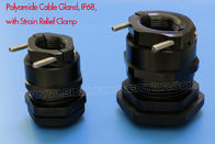 Plastic (Polyamide) Cable Gland IP68 IP69K with Strain Relief Metal Clamp