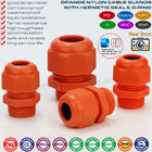 M12~M75 Metric Red Nylon Cable Sealing Glands & PG7~PG48 Adjustable PG Plastic Screwable Cable Glands