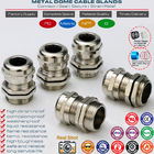 Metal (Brass/Copper) Watertight Straight Cable Glands IP69K/IP68 with PG & Metric Threads