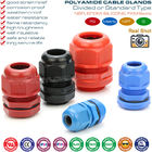 Polyamide Polymer IP68 Waterproof Adjustable Metric Electrical Cable Glands with Sealing Washers (Gaskets)