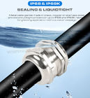 Euro-Top Cable Glands Metallic Waterproof IP69K/IP68 with Metric Connection Thread