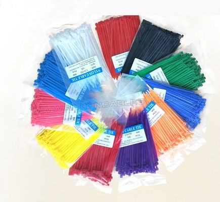 Adjustable Plastic Cable Ties 80~1020mm Length, Versatile Self-locking Zip Wire Ties 2.5mm~12mm Width for Wire Harness