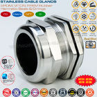 M50 Metric IP68 Cable Gland Stainless Steel Type 304, 316, 316L with EPDM Seal & O-ring for 22-32mm Cable