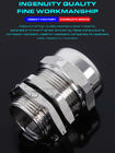 304, 316, 316L Stainless Steel Temperature Resistant PG Cable Glands with Fluoroelastomer Hermetic Seals
