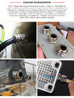 Anti-Corrosion IP68 Metric Cable Glands Stainless Steel 304, 316, 316L SCG Series with Silicone Seal & O-ring