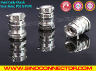 Brass Cable Glands (Cord Grips) IP68 & IP69K with Metal Cable Clamp