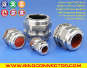 IP68 Watertight PG Cable Glands Stainless Steel Inox 304, 316, 316L with Viton Fluororubber Seals & O-rings