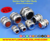 Ozone & Temperature Resistant 304, 316, 316L Stainless Steel Cable Gland IP68 with Silicone Seals