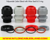 IP68/IP69K Rated Premium Nylon Polymer Polyamide Colored Cable Glands with  Seal & O-ring