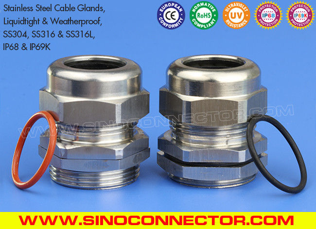 SS304, SS304L, SS316 & SS316L Stainless Steel Cable Glands Cable Joints with IP68 Rating