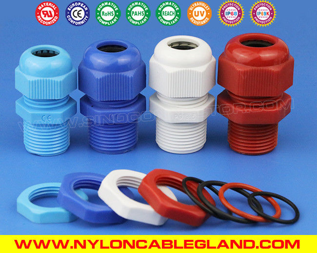 Eco-Friendly Waterproof Elongated Metric Thread Polyamide Cable Gland (IP68 & IP69K Rated)