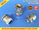 Metal Brass Cable Gland IP68 with Traction Relief Double Clamp supplier