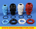 IP68 Metric and PG Strain Relief Cable Glands / Cord Grips (Straight Type &amp; Elbow Type &amp; Spiral Type) supplier