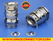 EMC / RFI Cable Glands Brass Metal IP68 with Strain Relief Clamp supplier