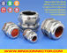 304, 316, 316L Polished Stainless Steel IP68 Cable Glands with  Fluoroelastomer Seals supplier