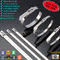 Ball-lock Type SS316L, SS316, SS304 Uncoated Stainless Steel Cable Ties Self-locking Metal Zip Ties